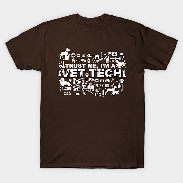 i am a vet tech T-Shirt by Amazingcreation